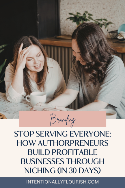 Share Image for Social - two women working together - intentionally flourish.com
